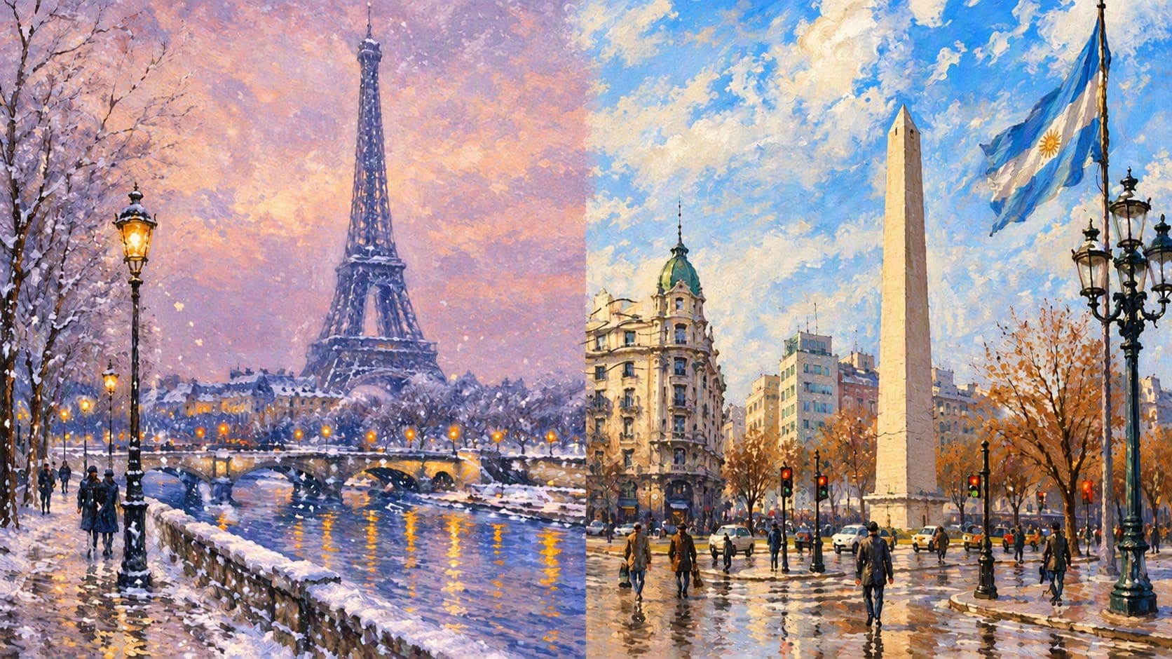 Poster for Voyage de Noël : de Paris à Buenos Aires